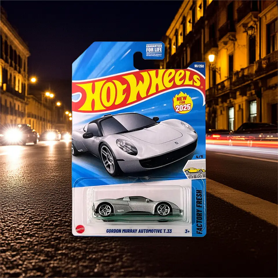 Hot Wheels - Gordon Murray Automotive T.33 - Factory Fresh 4/5 5