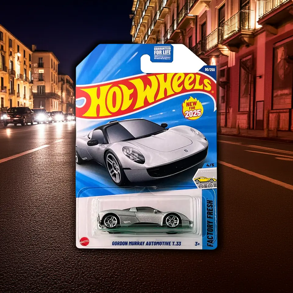 Hot Wheels - Gordon Murray Automotive T.33 - Factory Fresh 4/5 6