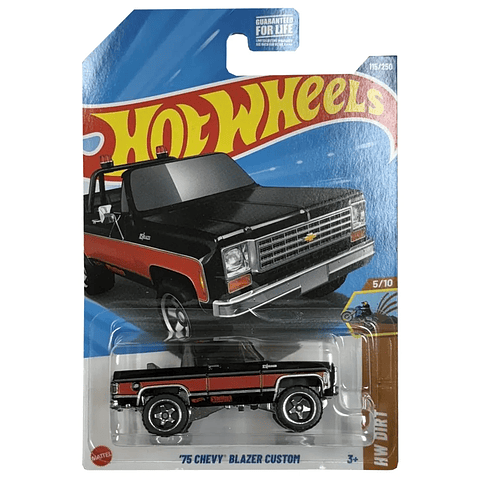 Hot Wheels - 75 Chevy Blazer Custom - Dirt 5/10