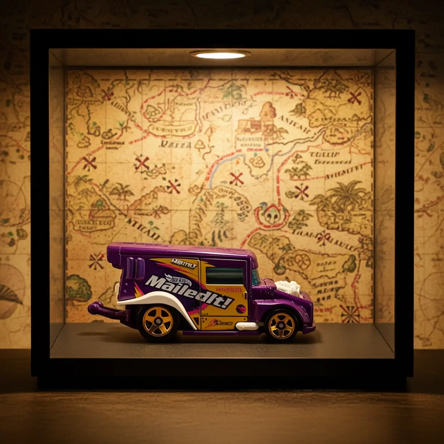 TH - Hot Wheels - Mailed It! - Metro 3/5 - TREASURE HUNT (TH) 2