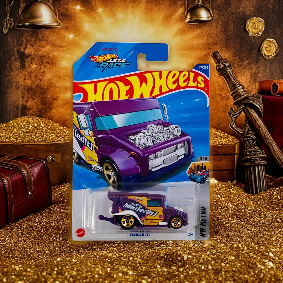 TH - Hot Wheels - Mailed It! - Metro 3/5 - TREASURE HUNT (TH) 5