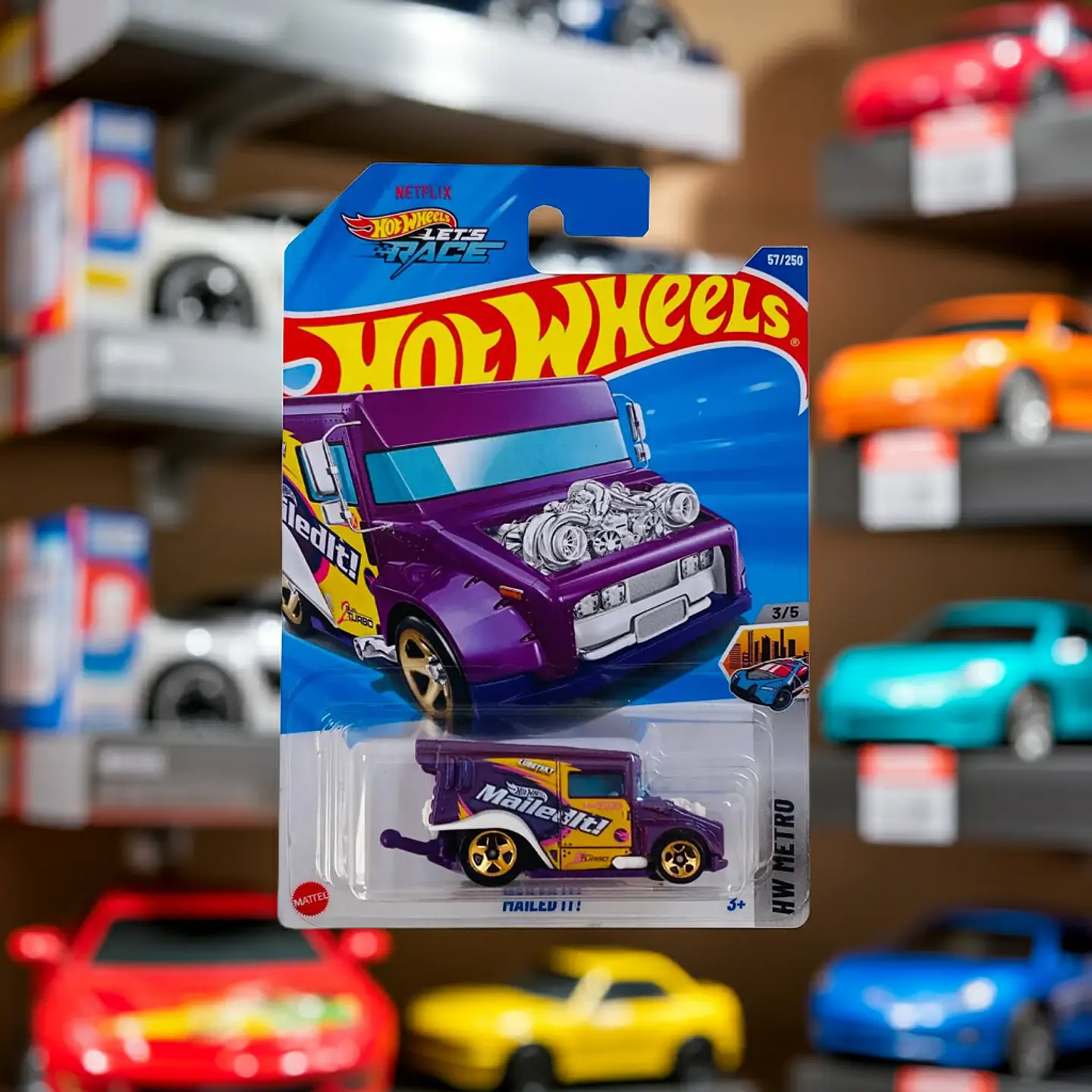 TH - Hot Wheels - Mailed It! - Metro 3/5 - TREASURE HUNT (TH) 9