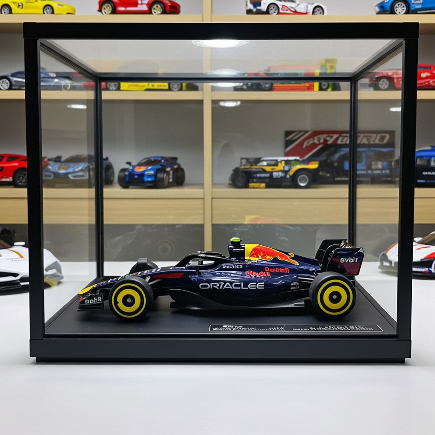 Mattel Hot Wheels - Oracle Red Bull Racing - Track Aces 1/5 Formula 1 F1 - Escala 1:64 Juguete de Colección 7