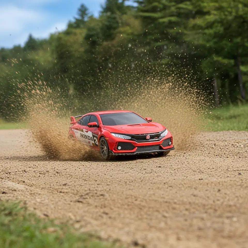 Mattel Hot Wheels - 2018 Honda Civic Type R - Then and Now 3/10 - Escala 1:64 Juguete de Colección 7