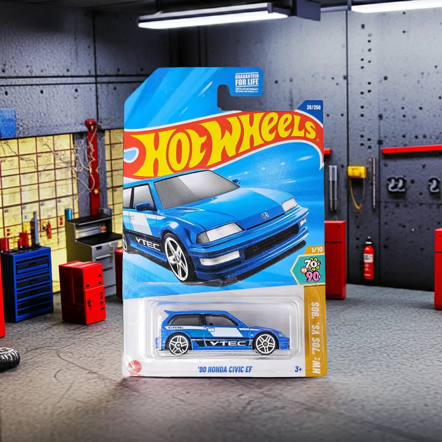 Hot Wheels - 90 Honda Civic EF - 70S vs 90S 1/10 5