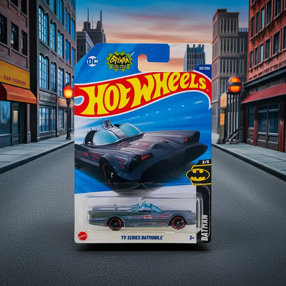 Hot Wheels - TV Series Batmobile - Batman 3/5 3