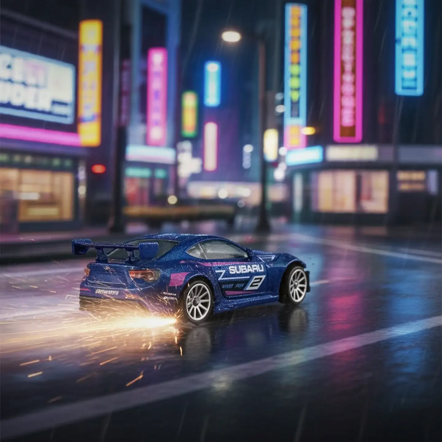 Hot Wheels - Subaru BRZ - J-Imports 3/5 2