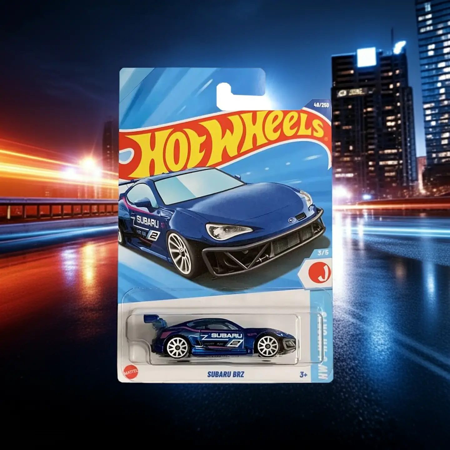 Hot Wheels - Subaru BRZ - J-Imports 3/5 7