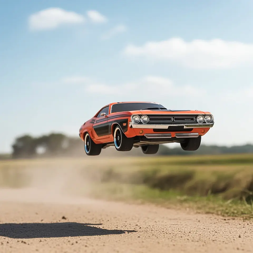 Hot Wheels - 71 Dodge Challenger - Muscle Mania 1/10 2