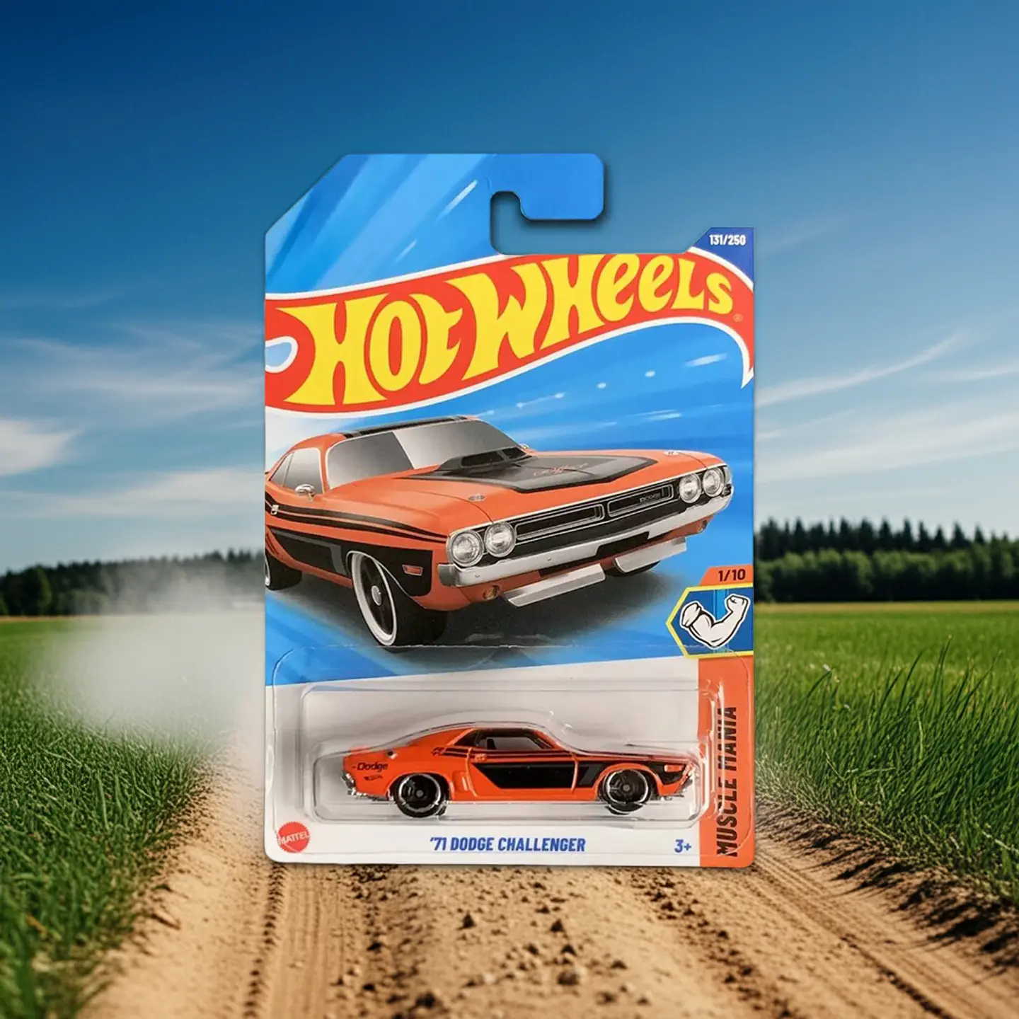 Hot Wheels - 71 Dodge Challenger - Muscle Mania 1/10 3