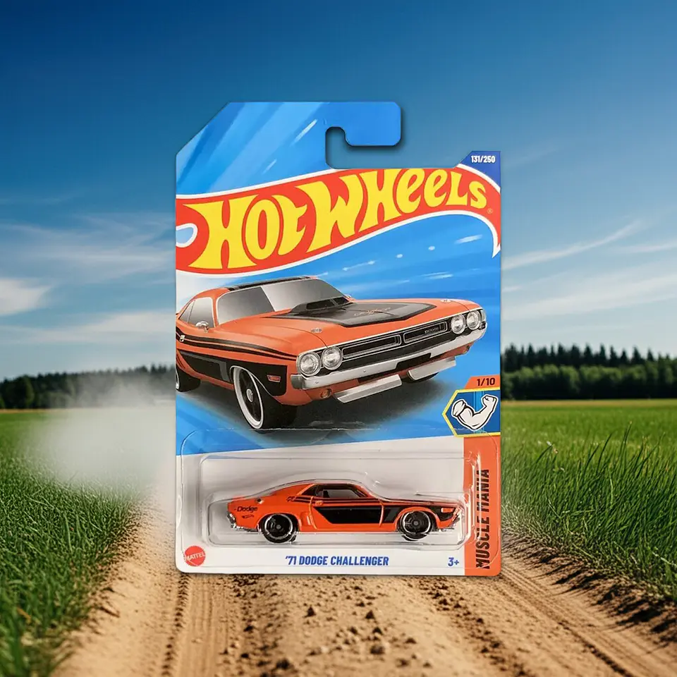Hot Wheels - 71 Dodge Challenger - Muscle Mania 1/10 3