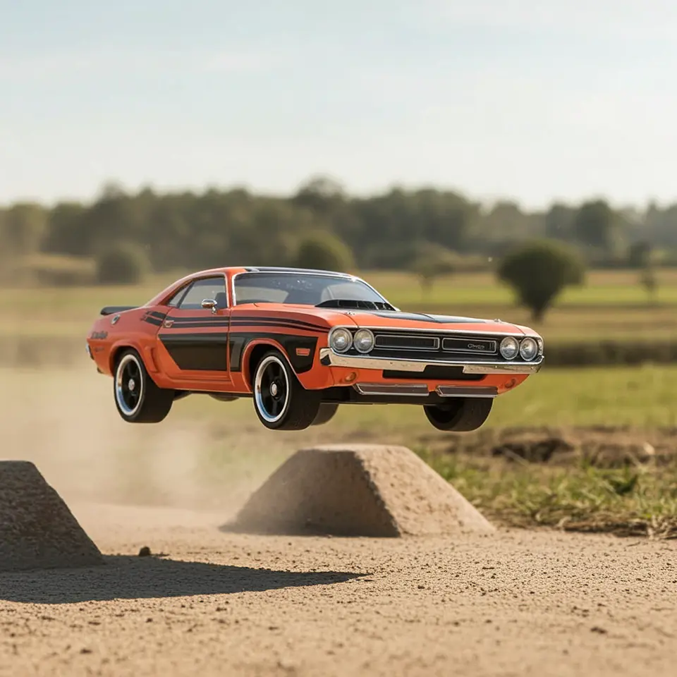 Hot Wheels - 71 Dodge Challenger - Muscle Mania 1/10 6