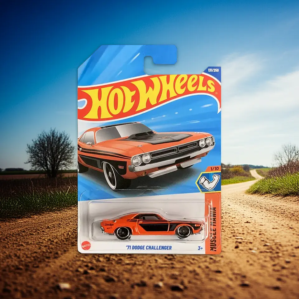 Hot Wheels - 71 Dodge Challenger - Muscle Mania 1/10 7