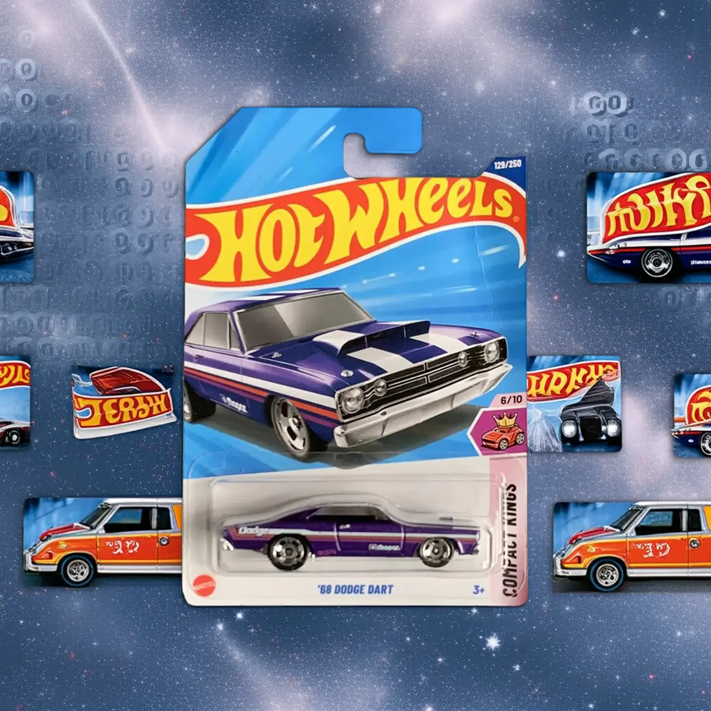 Hot Wheels - 68 Dodge Dart - Compact Kings 6/10 8