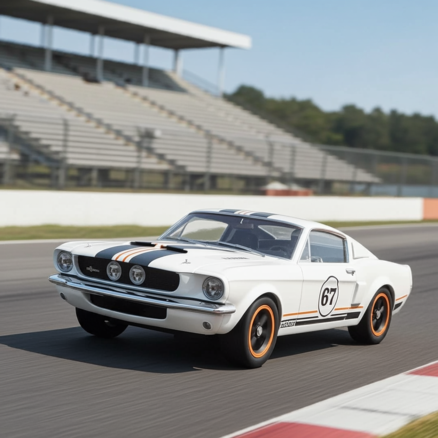 Hot Wheels - 67 Shelby Gt500 - Mustang 60 3/5 2