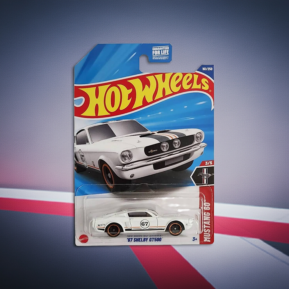 Hot Wheels - 67 Shelby Gt500 - Mustang 60 3/5 3