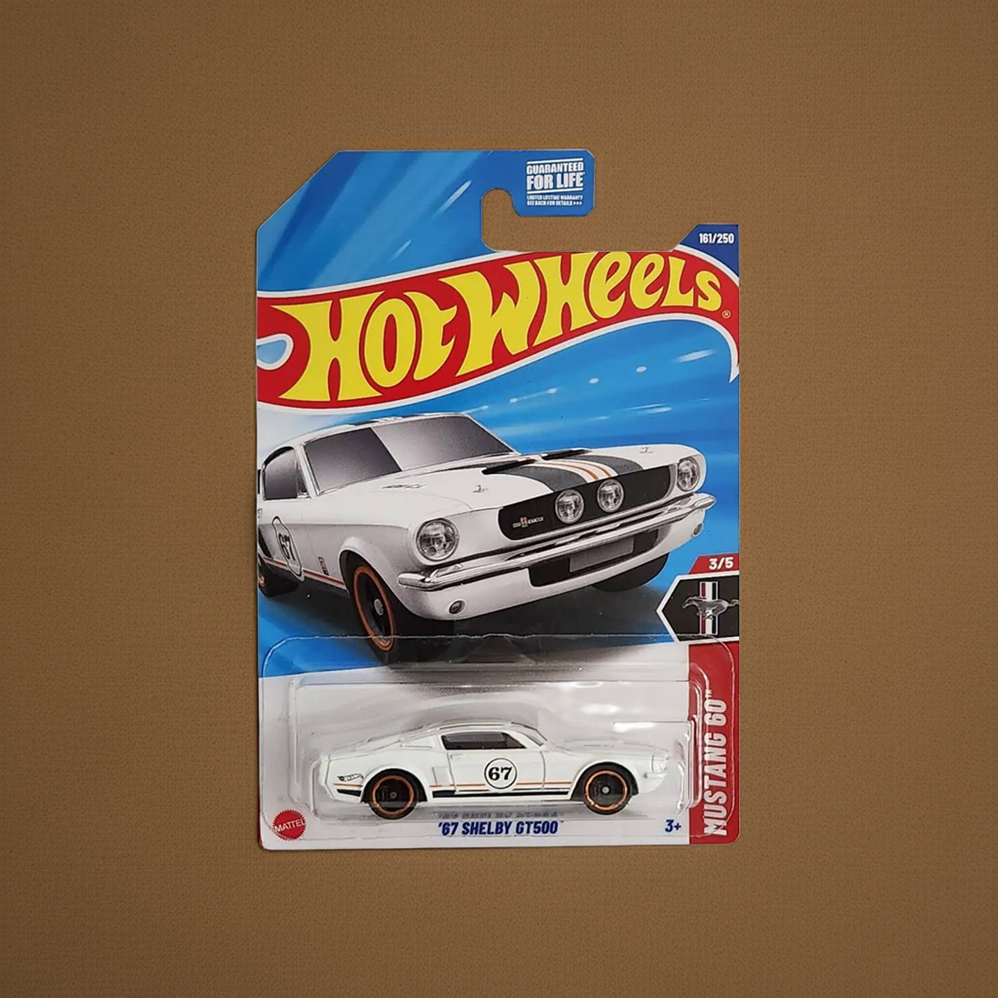 Hot Wheels - 67 Shelby Gt500 - Mustang 60 3/5 4