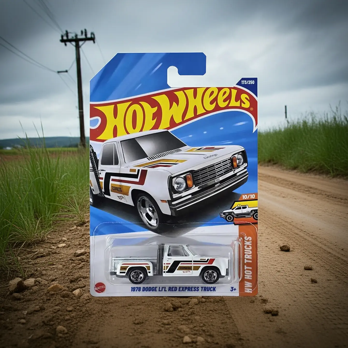 Hot Wheels - 1978 Dodge LIL Red Express Truck - Hot Trucks 10/10 6