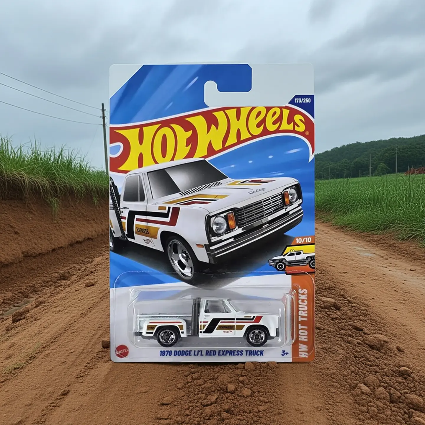 Hot Wheels - 1978 Dodge LIL Red Express Truck - Hot Trucks 10/10 7
