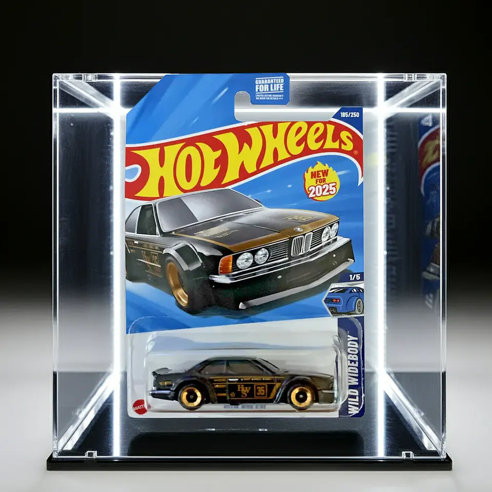 Mattel Hot Wheels - BMW 635 CSI - Wild Widebody 1/5 - Escala 1:64 Juguete de Colección 8