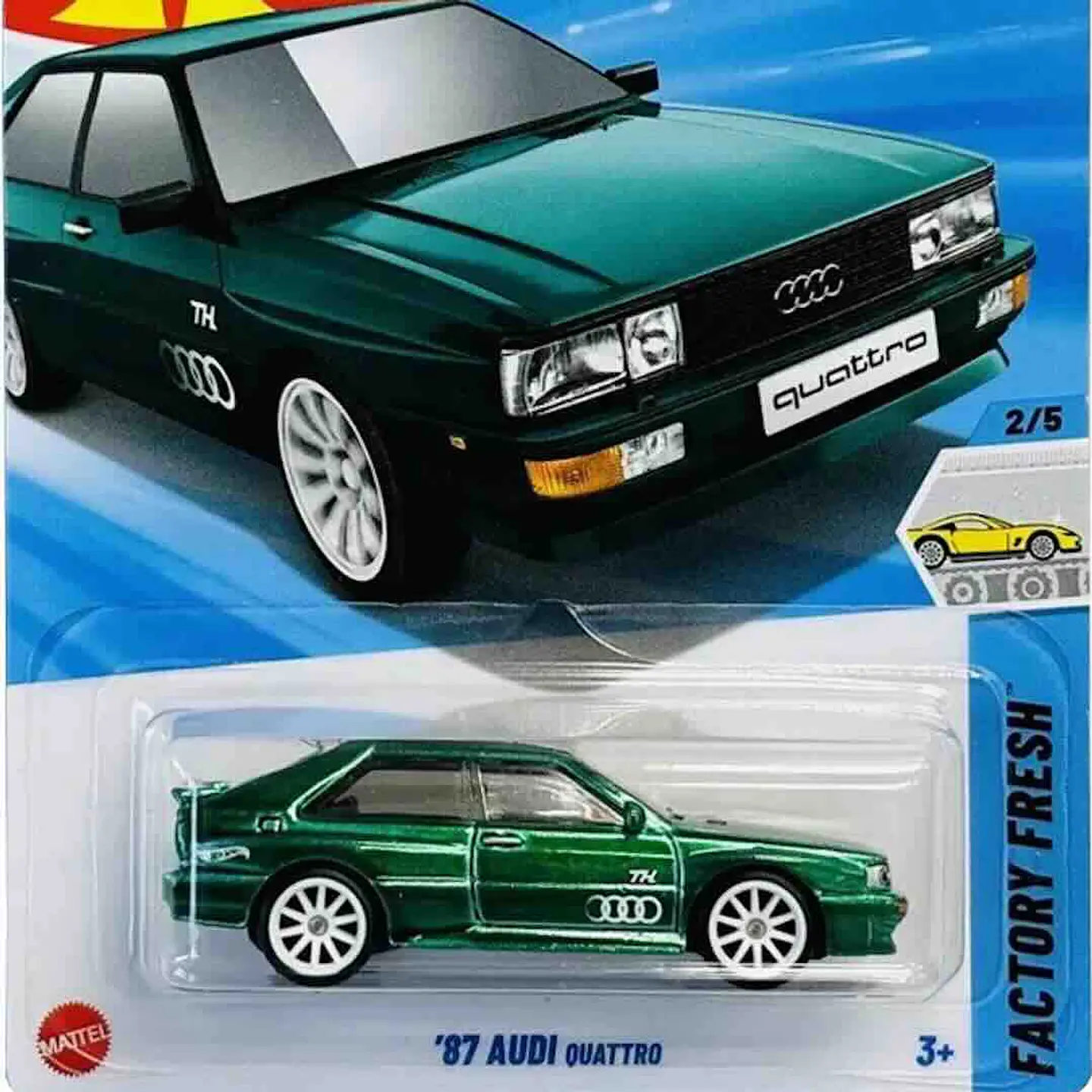 STH Hot Wheels - 87 Audi quattro - SUPER TREASURE HUNT 2