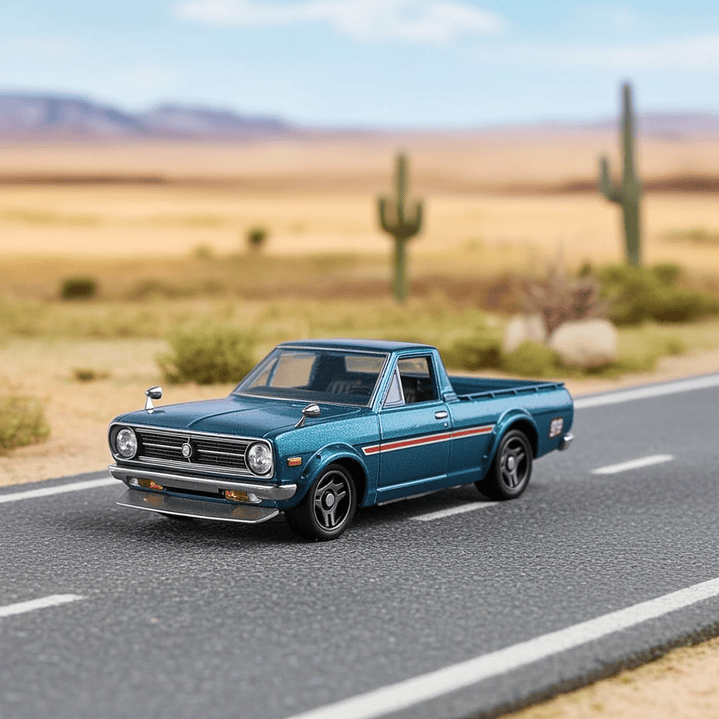 Hot Wheels - 1975 Datsun Sunny Truck (B120) - Hot Trucks 6/10 2