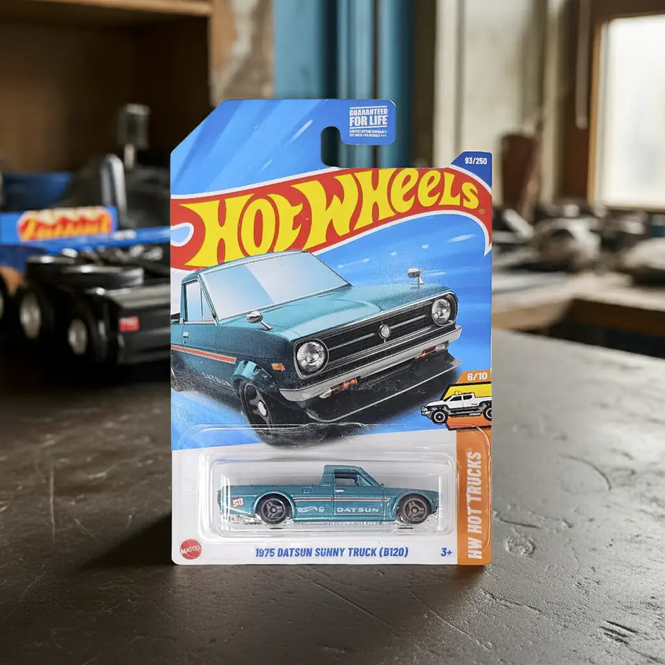 Hot Wheels - 1975 Datsun Sunny Truck (B120) - Hot Trucks 6/10 7