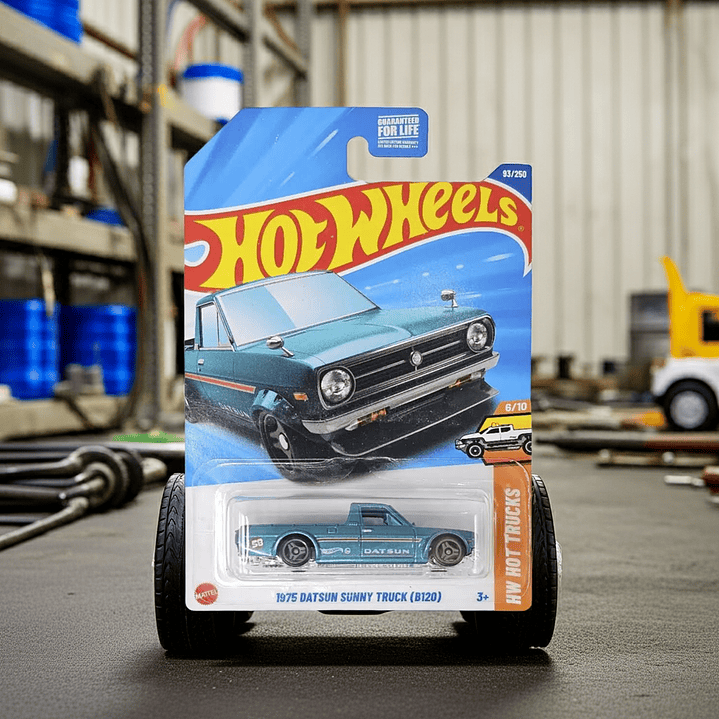 Hot Wheels - 1975 Datsun Sunny Truck (B120) - Hot Trucks 6/10 8