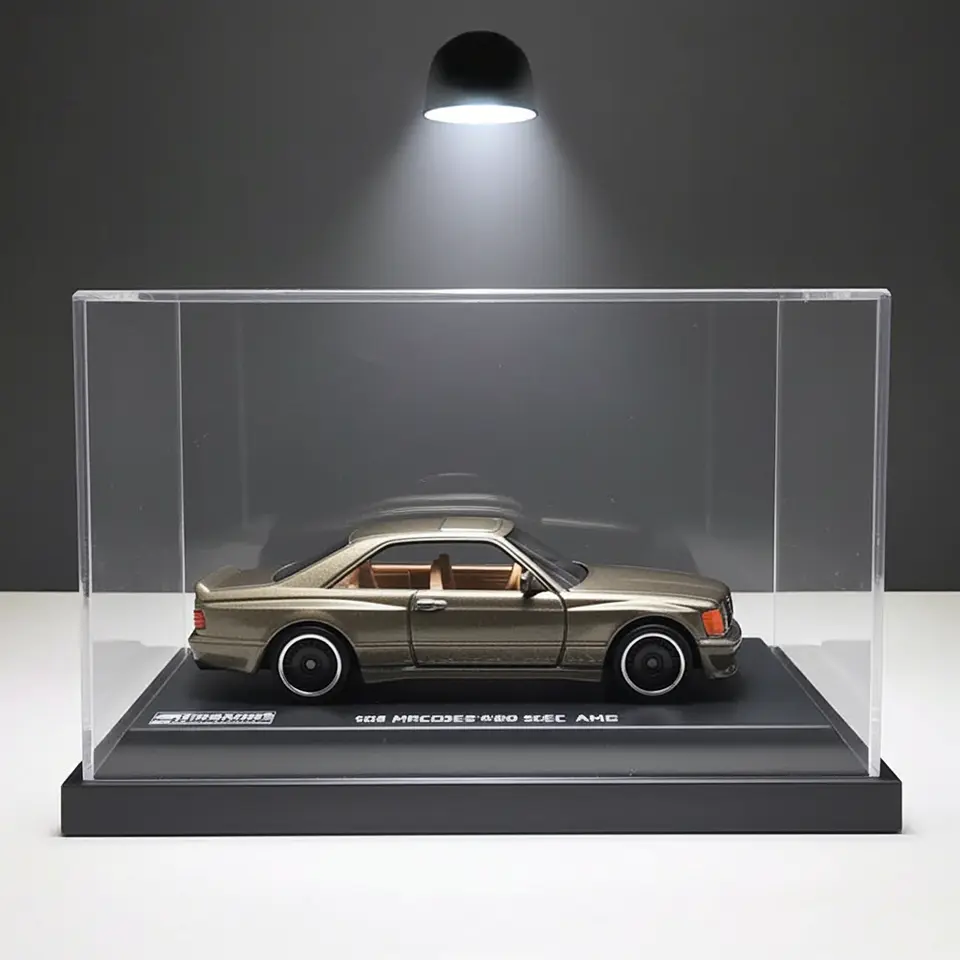 Hot Wheels - 89 Mercedes Benz 560 Sec Amg - Wild Widebody 2/5 8