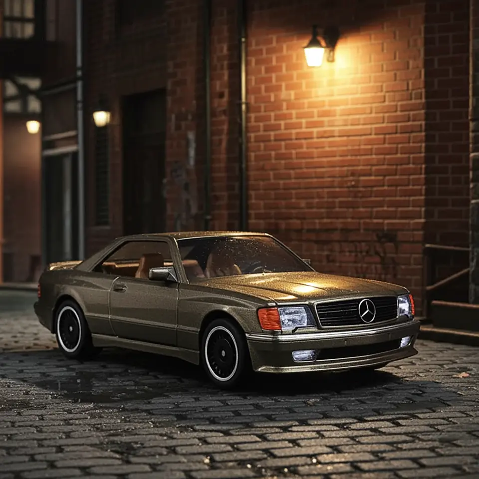 Hot Wheels - 89 Mercedes Benz 560 Sec Amg - Wild Widebody 2/5 9