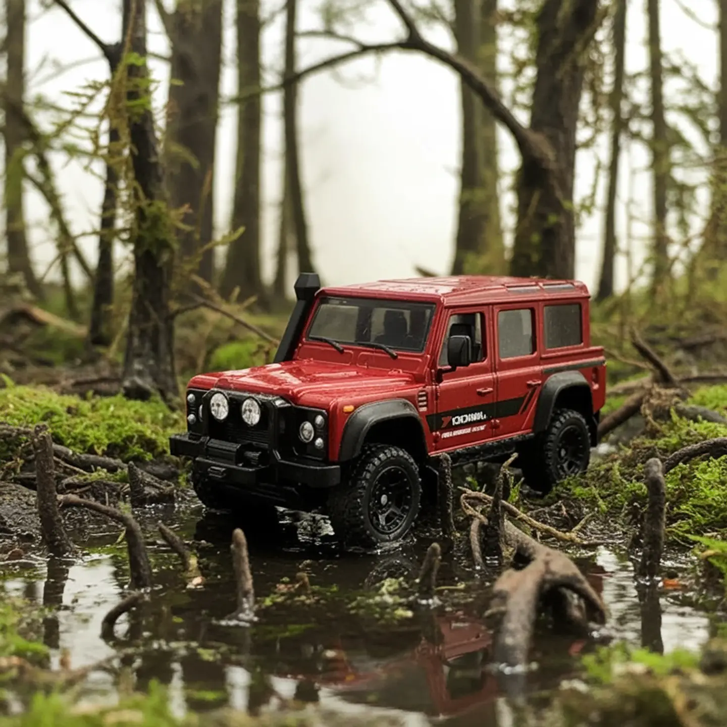 Hot Wheels - 15 Land Rover Defender Double Cab - Dirt 10/10 2