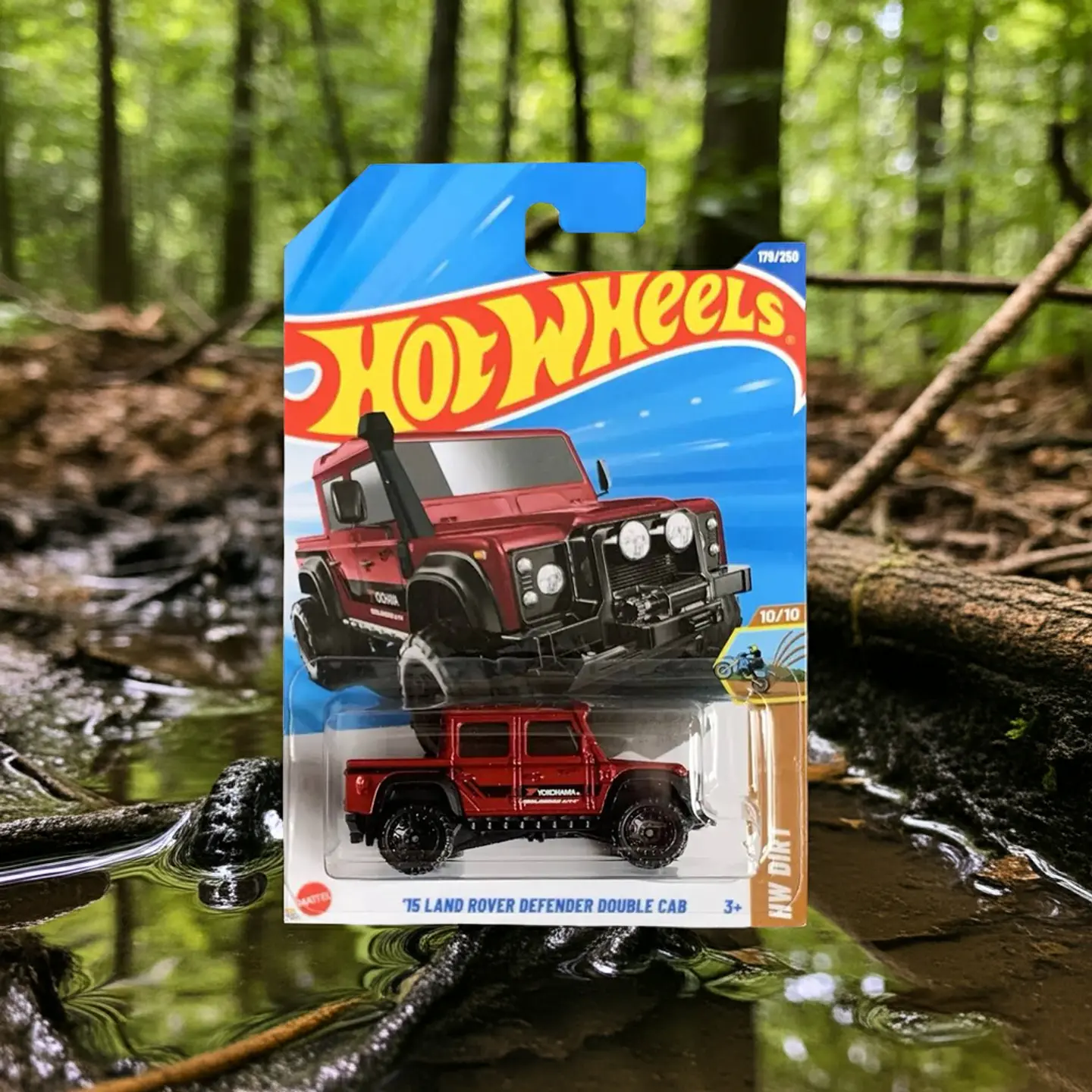 Hot Wheels - 15 Land Rover Defender Double Cab - Dirt 10/10 4