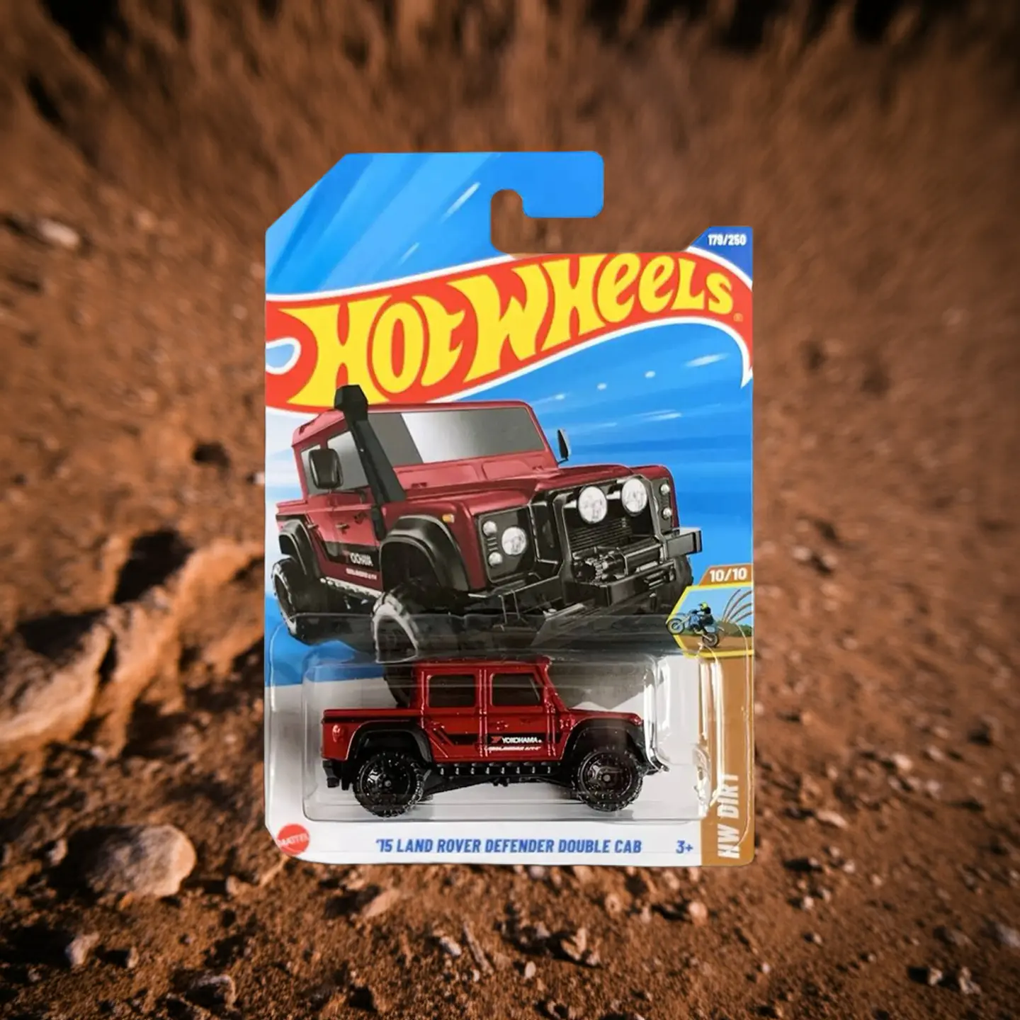 Hot Wheels - 15 Land Rover Defender Double Cab - Dirt 10/10 8