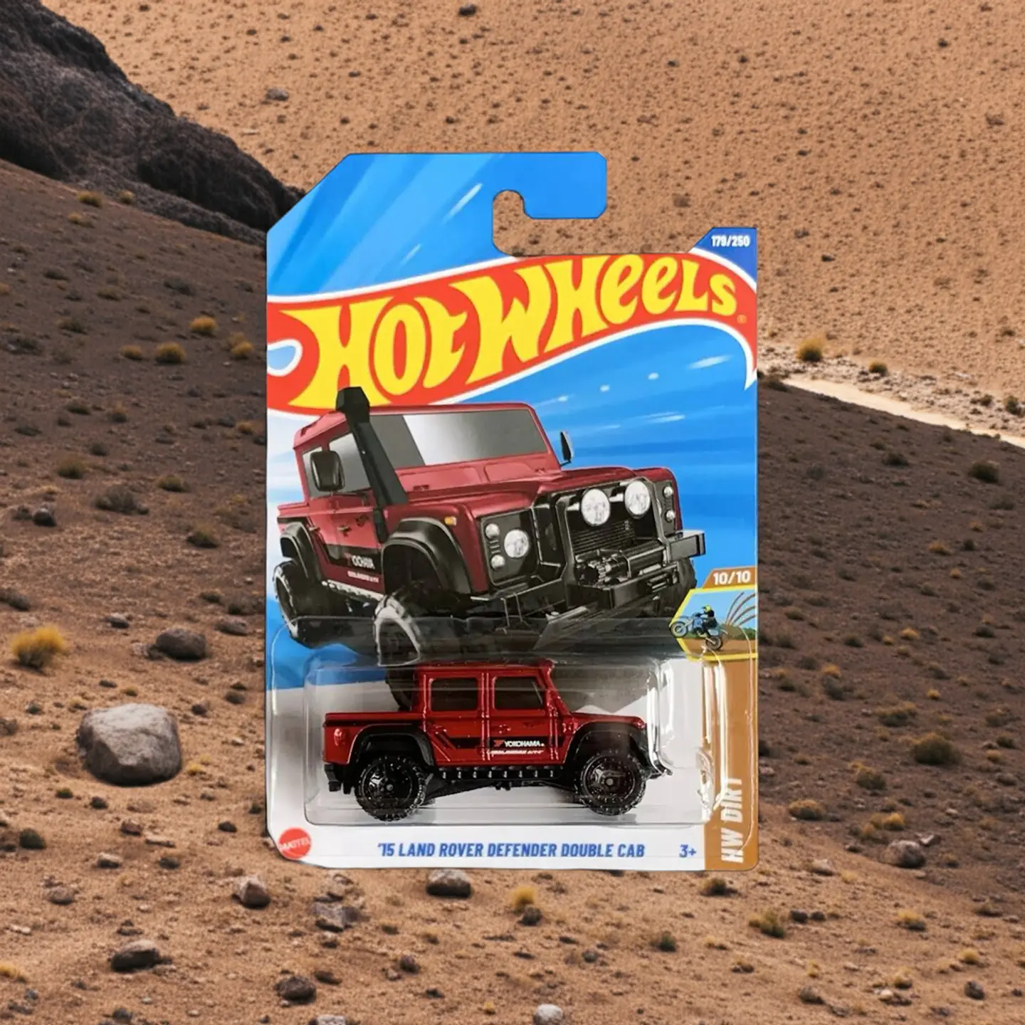 Hot Wheels - 15 Land Rover Defender Double Cab - Dirt 10/10 9