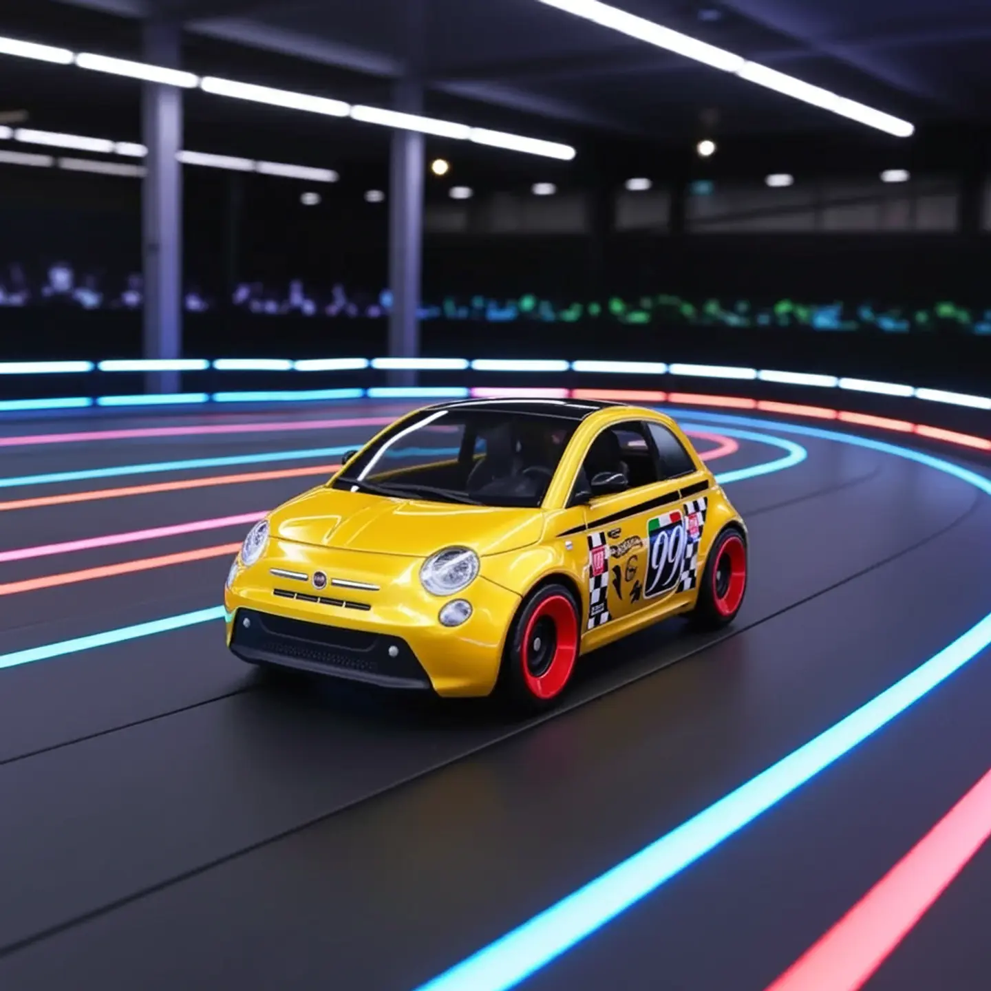 Hot Wheels - Fiat 500e - HW EV 3/10 2