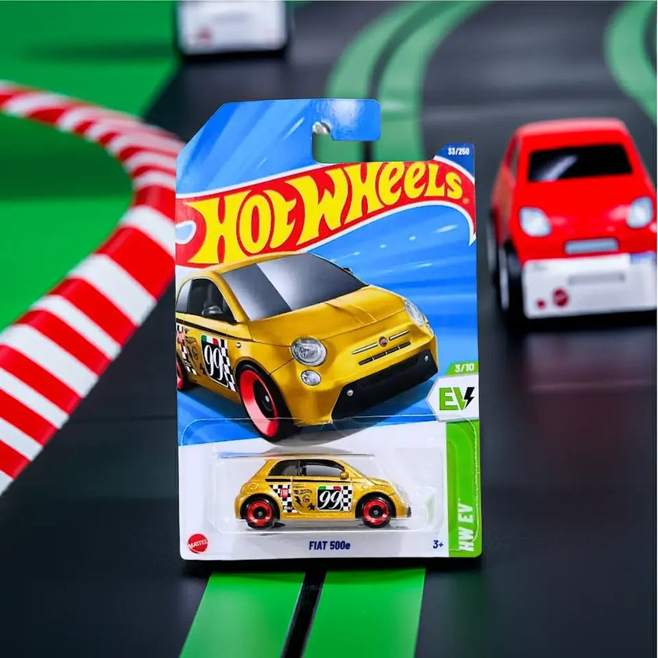 Hot Wheels - Fiat 500e - HW EV 3/10 5