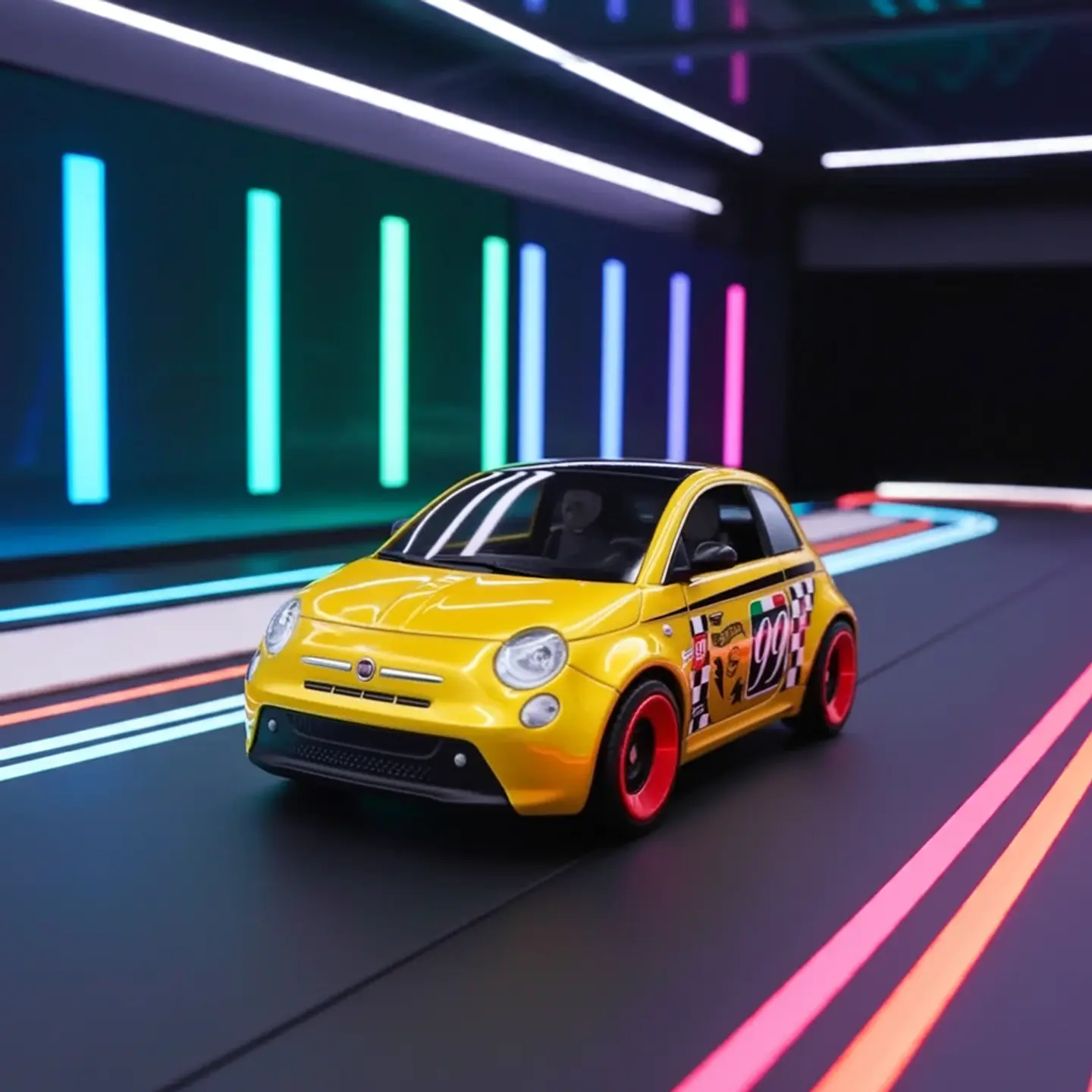 Hot Wheels - Fiat 500e - HW EV 3/10 8