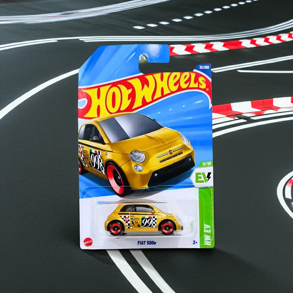 Hot Wheels - Fiat 500e - HW EV 3/10 10