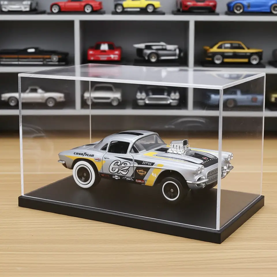 Hot Wheels - 62 Corvette Gasser - HW Reverse Rake 4/5 3