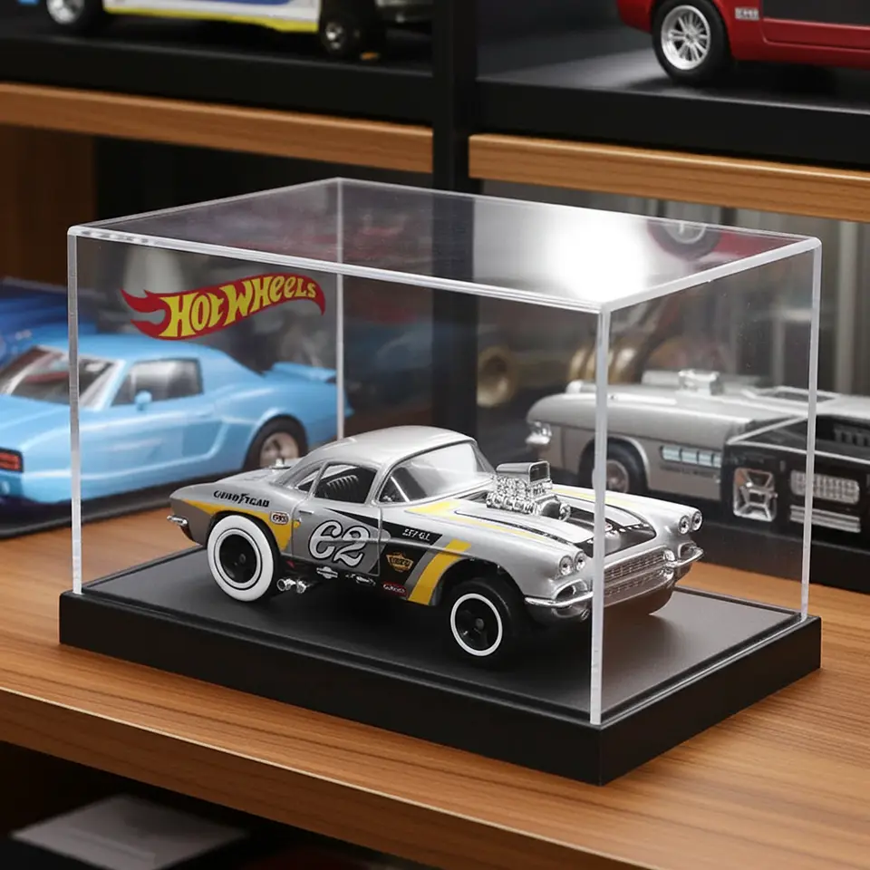 Hot Wheels - 62 Corvette Gasser - HW Reverse Rake 4/5 5