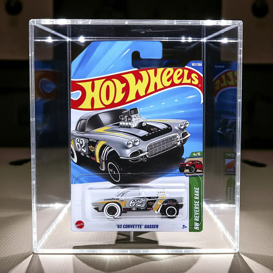 Hot Wheels - 62 Corvette Gasser - HW Reverse Rake 4/5 12