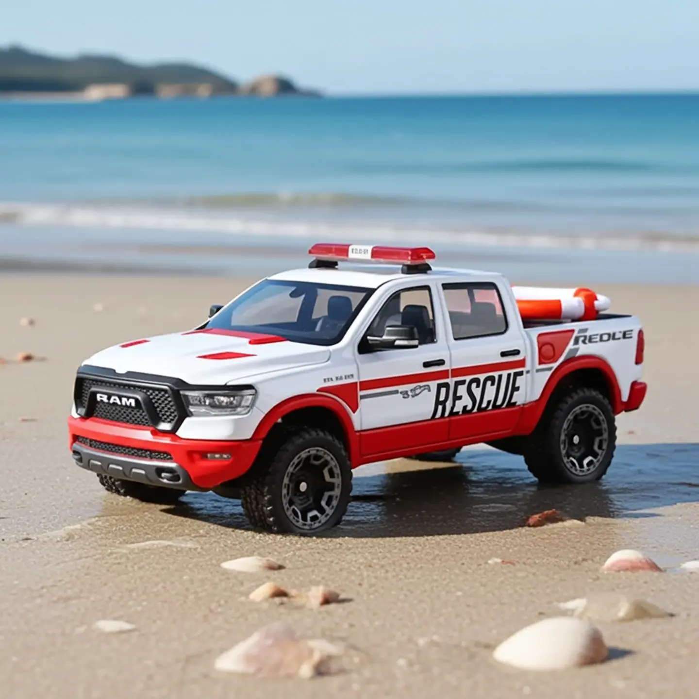 Hot Wheels - 2020 Ram 1500 Rebel - First Response 3/5 4