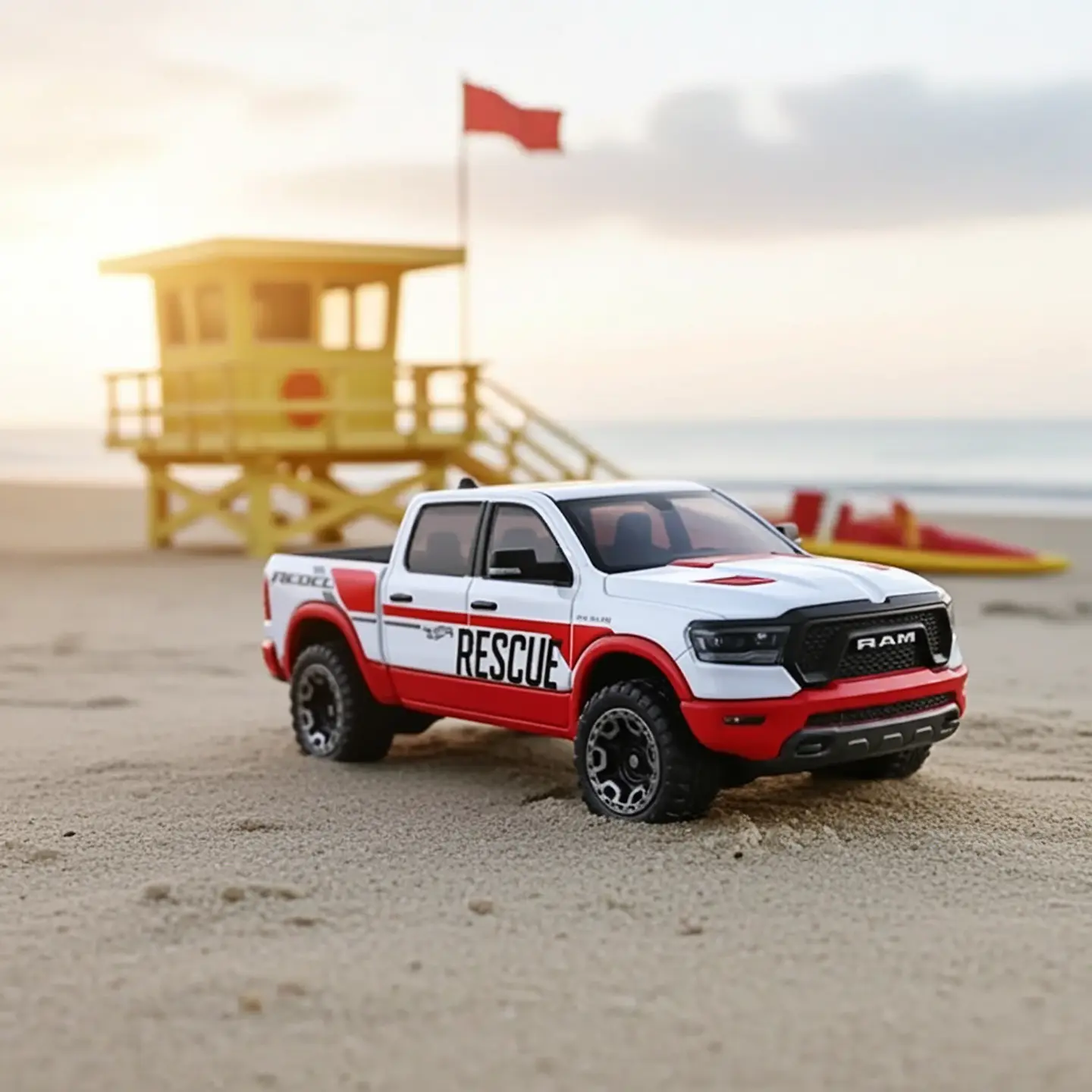 Hot Wheels - 2020 Ram 1500 Rebel - First Response 3/5 5