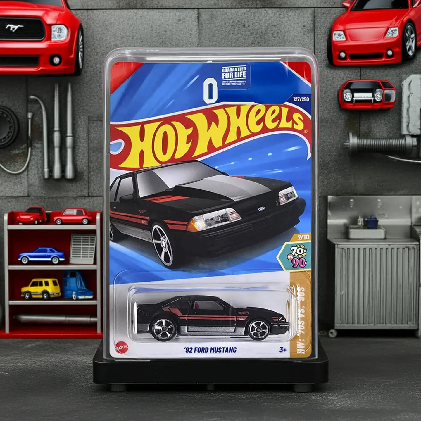 Hot Wheels - 92 Ford Mustang - HW 70s Vs 90s 7/10 5