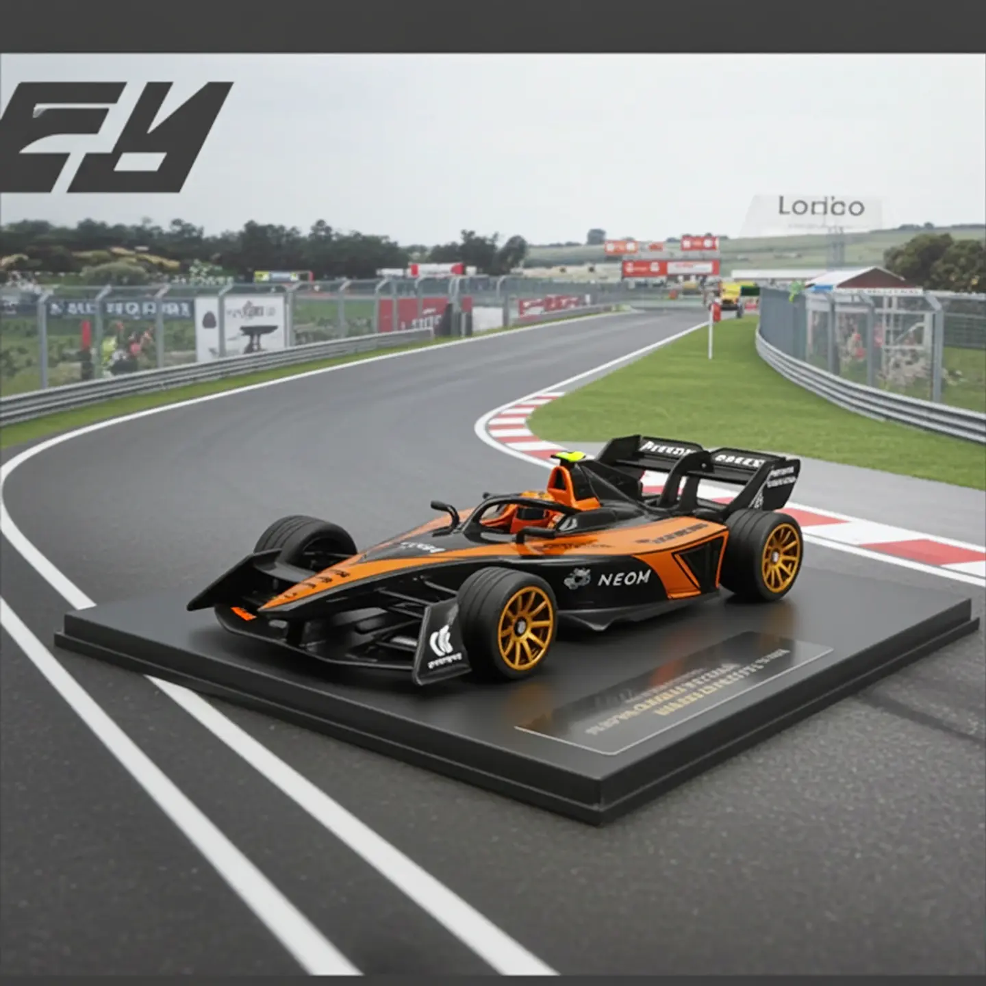 Mattel Hot Wheels - Formula E GEN3 - Track Aces As Des Circuits 4/5 - Escala 1:64 Juguete de Colección 3