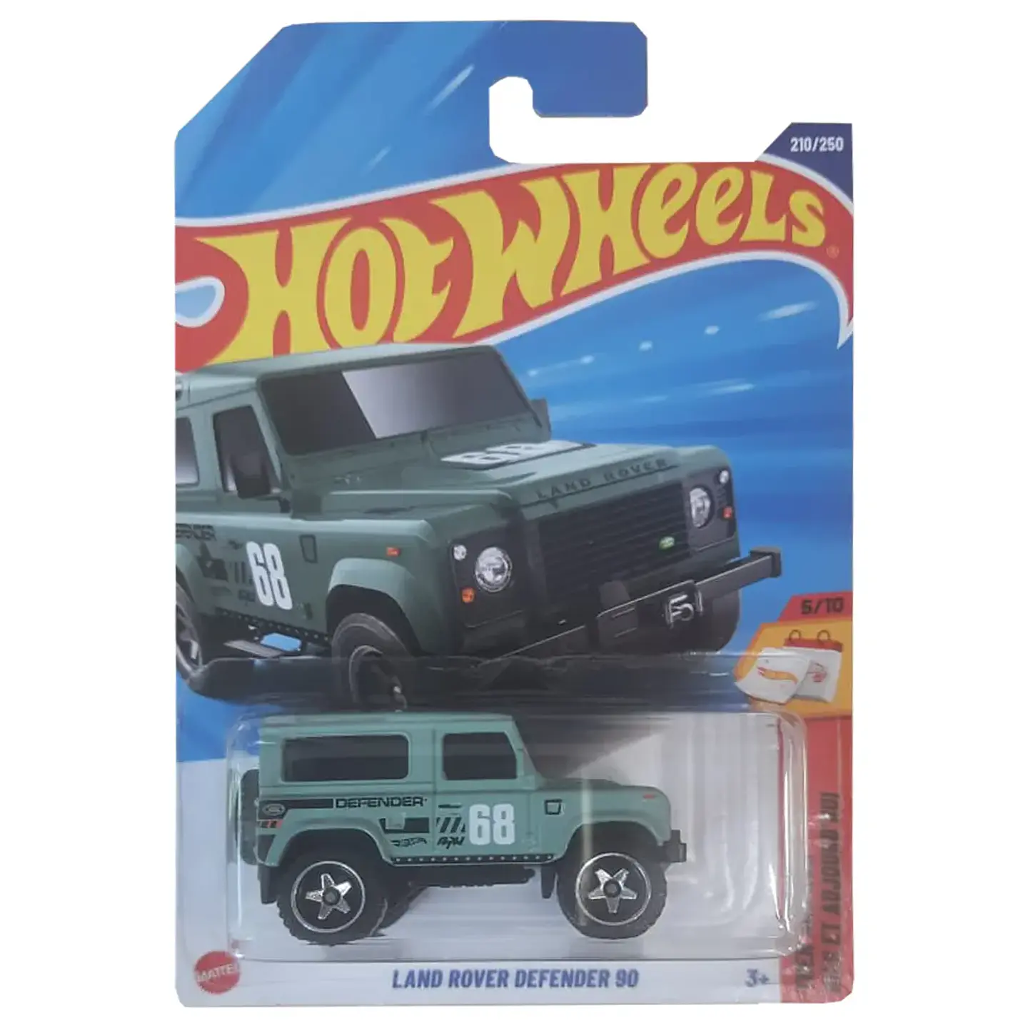 Hot Wheels - Land Rover Defender 90 - Then and Now 5/10 1