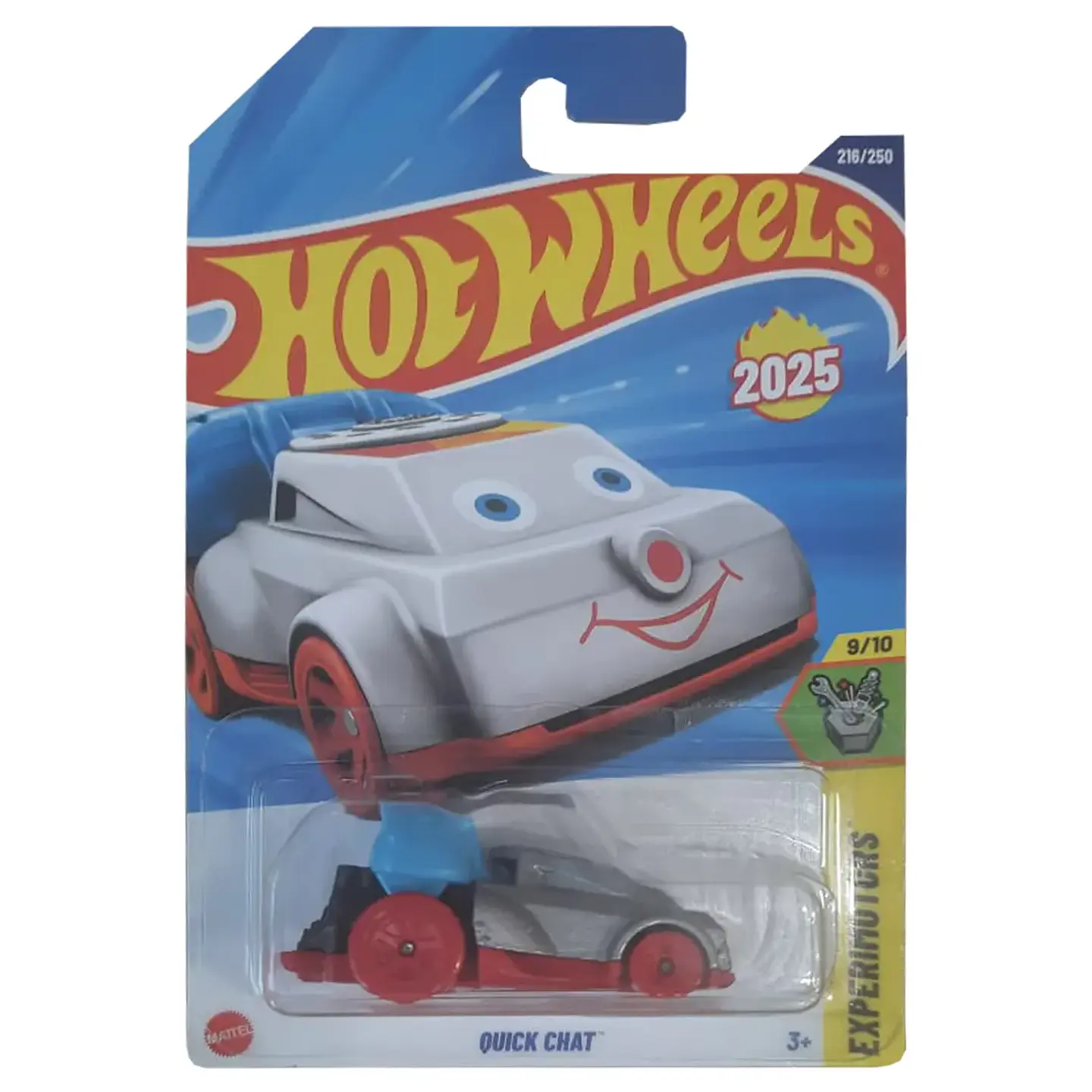 Mattel Hot Wheels - Quick Chat - Experimotors 9/10 - Escala 1:64 Juguete de Colección 1