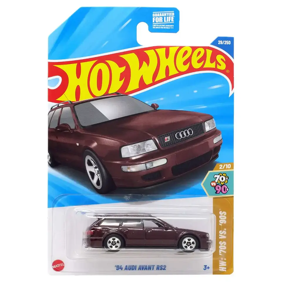 Hot Wheels - 94 Audi Avant RS2 - 70S vs 90S 2/10 1