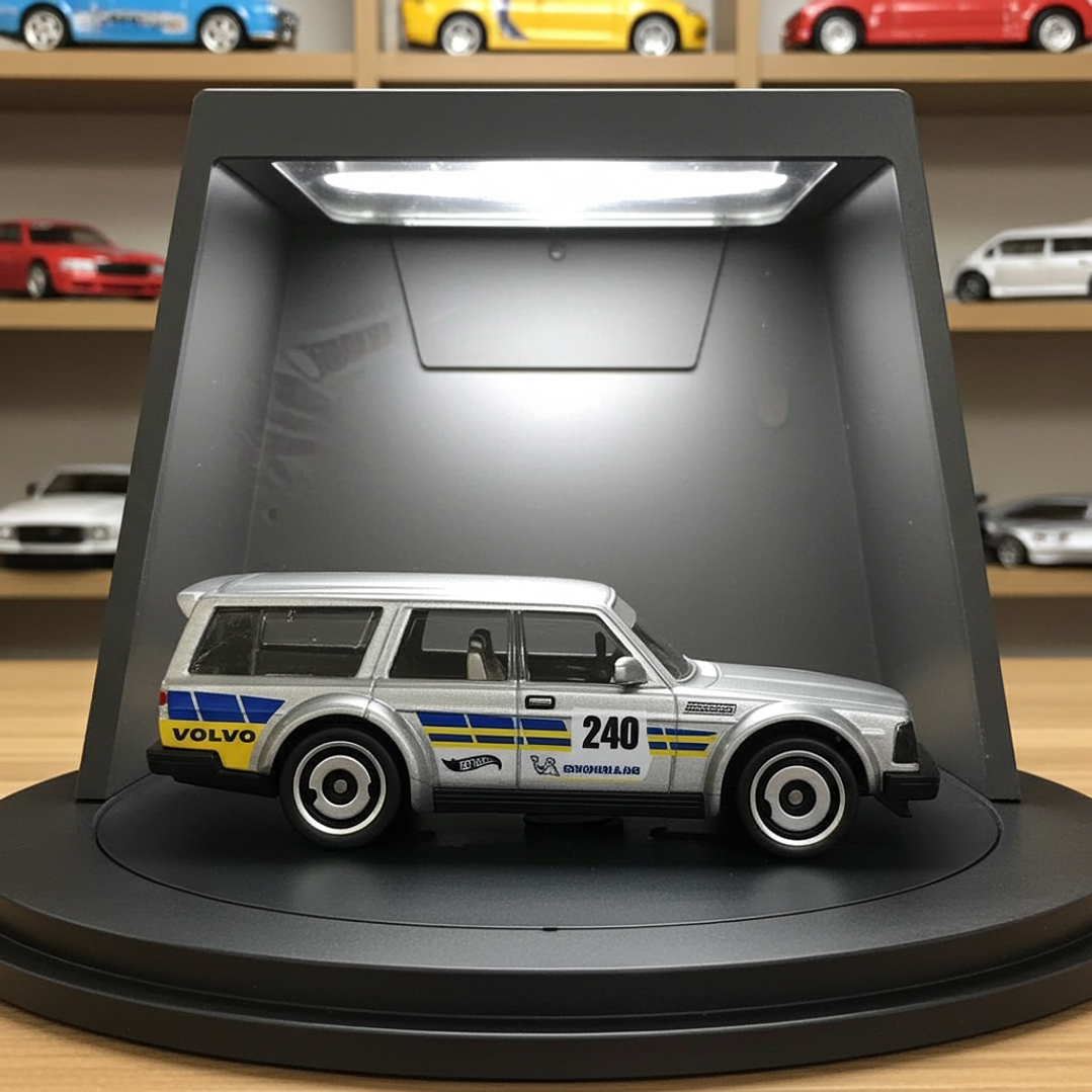 Hot Wheels - Volvo 240 Drift Wagon/Bolide de Derapage - Wagons Familiales 3/5 6