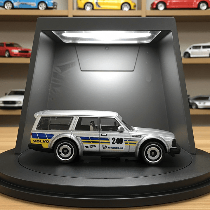 Hot Wheels - Volvo 240 Drift Wagon/Bolide de Derapage - Wagons Familiales 3/5 6